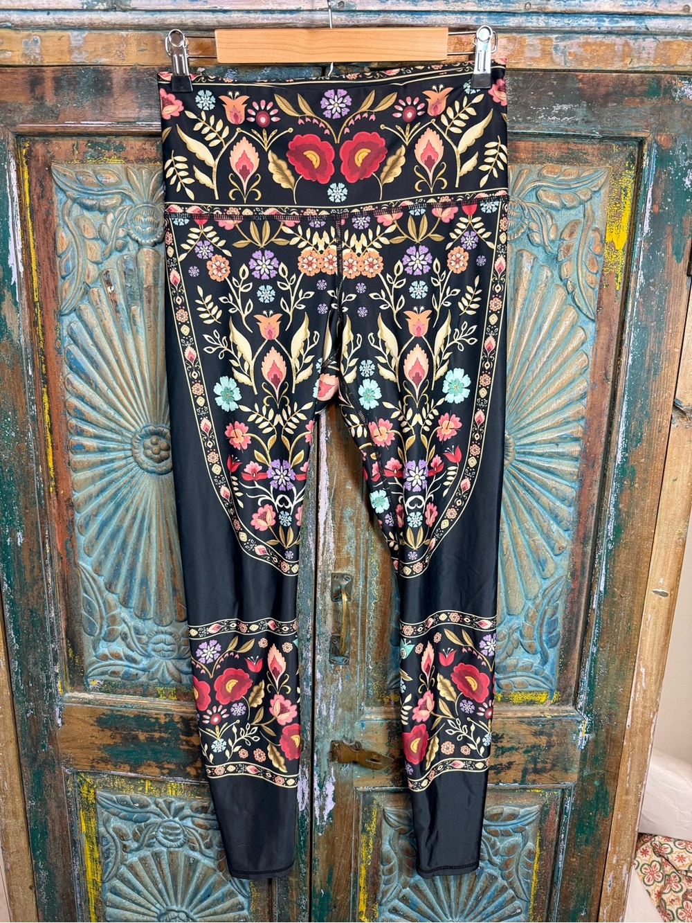 Yoga Democracy Rustica print leggings